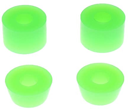 Milageto 4 Piezas Repuesto de Bushing para Longboard Amortiguador de Patineta Conector Cilíndrico Y Material PU Adecuado para Deportes Al Aire Libre Uso,