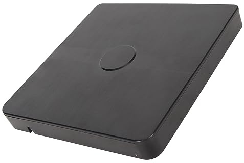 Lettore CD Esterno, Driver VCD CD DVD Portatile Multifunzionale di Tipo C per l'installazione del, USB 3.0, ABS, PC, Computer Portatile, XP, 2003, Vista, 7, 8.1, 10 e OS X