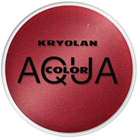 Kryolan Professionelles Aquacolor Dunkelrot 15ml als Theaterschminke