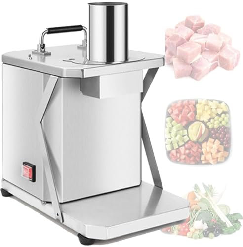 Cortadora Verduras Eléctrica Comercial Cortadora De Verduras Ajustable Cortadora De Verduras Eléctrica, Cortadora De Verduras, Cortadora De Dados Eléctrica, Cortadora De Frutas Resistente, P