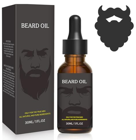 Eazerom 09 Olio Barba Uomo,30ml,Ammorbidisce,Leviga & Rinforza la Crescita della Barba,Cura Barba Uomo,Beard Growth Oil per Idrata,Lenisce,Stimola Crescita e Splendere Perfetto per la Cura Della