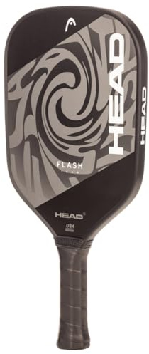 HEAD Flash Team Pickleball Paddle, Black/Grey