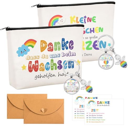 Forbabe 2er-Set Abschiedsgeschenk Erzieherin Abschiedsgeschenk Kindergarten