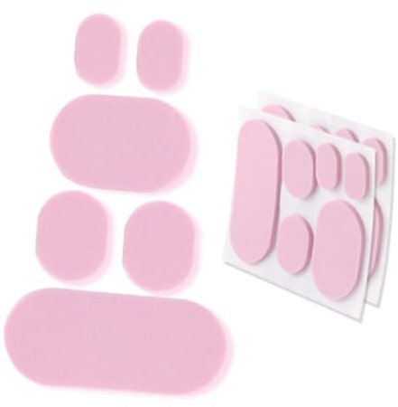 CALLARON 3blatt Blasenpflaster Zehenschutz für Fußsohlen Anti-abrieb-fußpflaster Selbstklebende Sohlenpflaster Zehenschützer zur Vorbeugung von Fußblasen Rosa