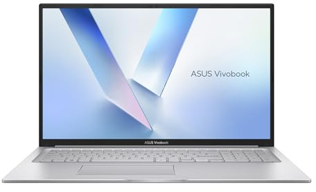ASUS Vivobook 17 | Cool Silver (X-Serie) | 17,3 FHD | U300 | RAM: 16GB | SSD: 1TB | beleuchtete Tastatur | Windows 11 Pro | Office 2024 Pro