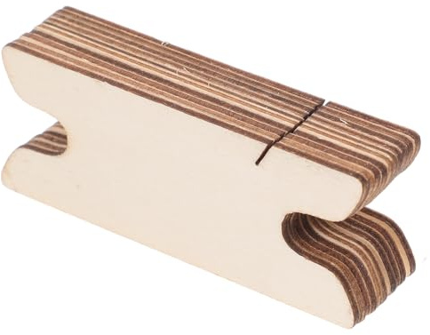 TEHAUX 10 Pièces Bâtonnets de Navette à Tisser en Bois Beige, Outil Portable Multifonction pour Projets DIY Artisanat et Crochet, Débutants et Professionnels