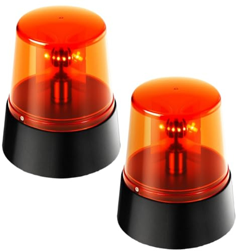 Hipzeepo Luce Stroboscopica Rotante Decorativa per Bar da Discoteca, 2 Pezzi, Luce Rotante A 360 Gradi per Atmosfera da Festa,