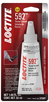 LOCTITE 592 Automotive Opaque Thread Sealant - High-Pressure, High-Viscosity, Prevents Galling - 50 ml, 1 Pack