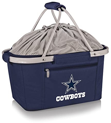 PICNIC TIME Navy Dallas Cowboys Metro Korb faltbar