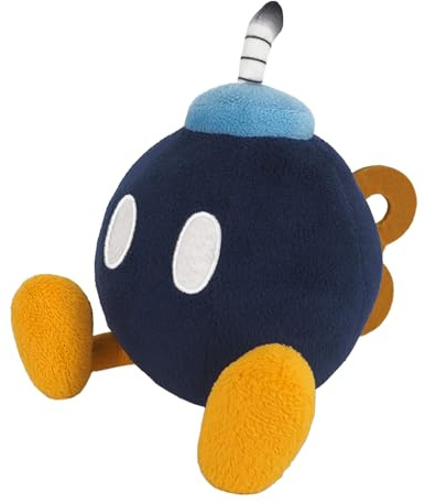 Super Mario All Star Collection 5 Bob-omb Plush, Small