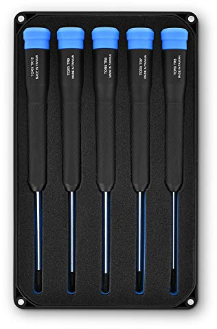 iFixit Marlin 5 Torx - Juego de destornilladores de precisión TR6, TR7, TR8, TR9, TR10