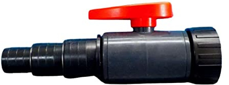 AquaOne Ersatzteil Tülle mit Absperrhahn CPF CPA 20000-75000 Druckteichfilter