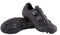 LUCK Poseidon | Zapatillas MTB para Hombre y Mujer | Suela de Carbono | Doble Cierre Rotativo | Zapatillas para Bicicleta de Montaña (37, Negro)