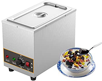 Commercial Food Warmer, Tapioca Pearl Warmer Machine, 1000W Electric Food Soup Heat Preserving Machine, Automatic Chocolate Melt Pot Heating Multifunction Heater for Restaurants, 30