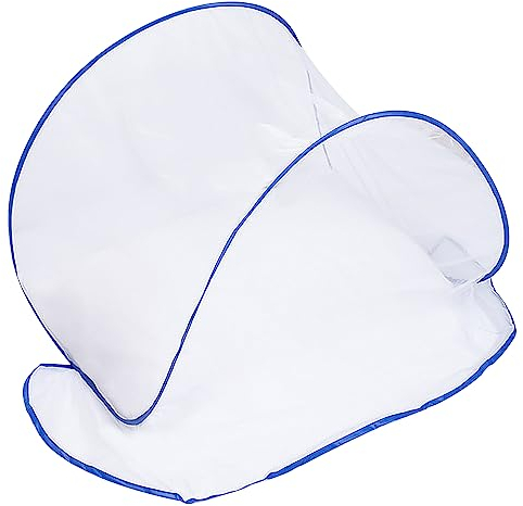 Moskitonetz, Leicht Insektenschutz für Reise, Ultraleichtes Pop-Up-Moskitonetz, Insektennetz für Bettwäsche, Camping, Reisen, Terrasse (Blau)