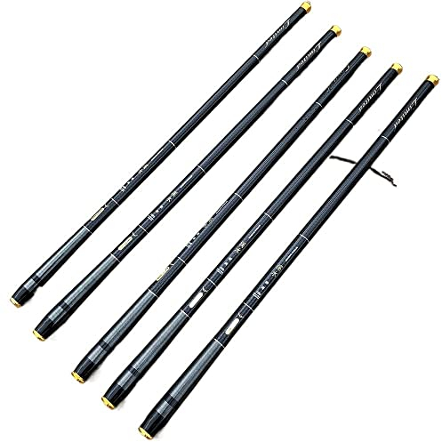 Stipprute 1 PCS 3. 6 m -7,2 m Carbonfaserfischstab Teleskop ultraleuchter Hardpol for Bach-Süßwasserfischereistange Angel Rute (Größe : 3.6 m)