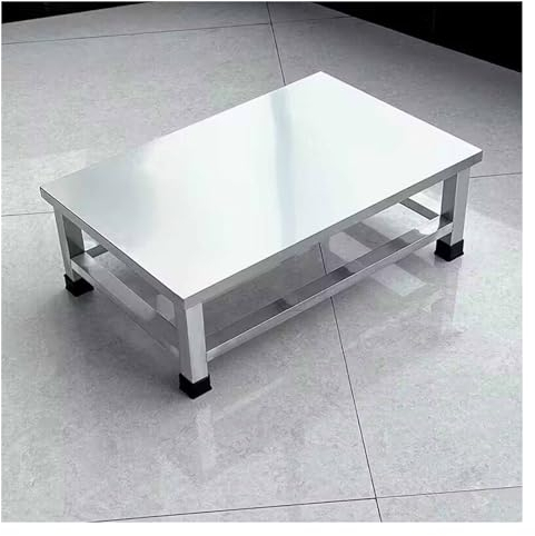 XPLKQXE Muebles Aparatos Base, Elevador Acero Inoxidable Elevador Estante 20 Cm/7.9in, Rejilla Lavadora/Nevera/Secadora, Capacidad 250 Kg(Tamaño:35x25x20cm)