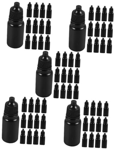 FRCOLOR 120pcs Eye Dropper Bottle Plastic Squeeze Bottles for Essential Oils Empty Dropper for Eye Liquid Dispensing Reliable for Home Use