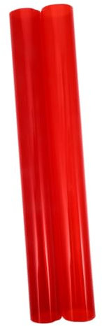 Anneome Rote Auto Scheinwerfer Folie Hitzebeständige Licht Tönungsfolie Kratzfeste Car Decoration Decals Schützt Und Verleiht Individuelle Optik Für Scheinwerfer Und Rückleuchten