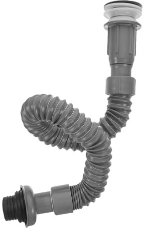 DOITOOL Tuyau De Vidange Flexible pour Bonde Évier De Salle De Bain Tube De Drainage pour Lavabo Installation Facile