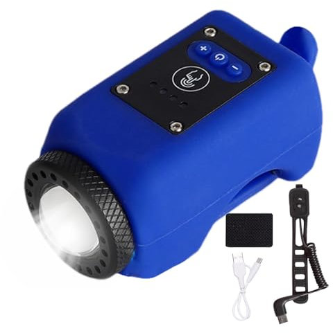 Campanello per mountain - Anello per manubrio da ciclismo, clacson per bici da 110 dB, campanello elettronico con ricarica USB | Allarme impermeabile con segnale forte, design durevole Bici da ci