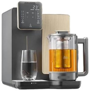 TIEOAXFT 220 Mini Desktop Water Dispenser, Instant Hot and Clean Drinking Machine for Home and Office