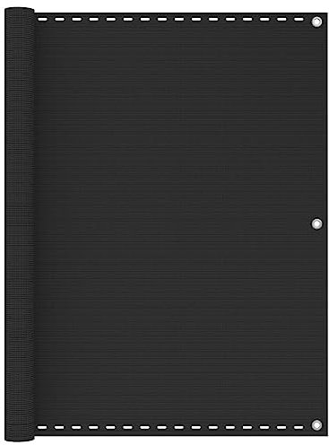 NQJIBUE Artikel-Balcony Paravent Anthrazit 120x300cm HDPE, Rasen & Garten, Outdoor Living, Outdoor Schirme & Sonnenschirme