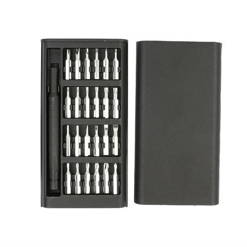 25-in-1 Precision Screwdriver Set, Professional Magnetic Mini Repair Tool Kit with Torx Bits for iPhone,Laptop,Watch,Glasses,Ring Doorbell&Electronics (Gift for Men, DIY&Tech Enthusiasts)