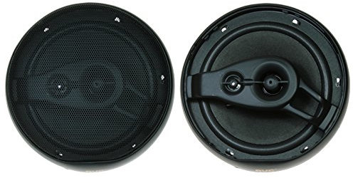 BVC - AV1680 - Altavoces coaxiales para Coche de 100 W (3 vías, 91 dB) 16 cm.
