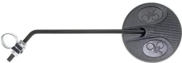 SAAR Rad Fahrradspiegel-345117 Fahrradspiegel Schwarz 22 mm