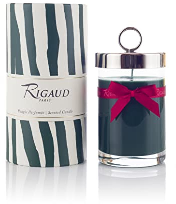 Rigaud Paris Large Candle Cyprès - 230g, 90h of Perfume, 100% Made in France and Handmade