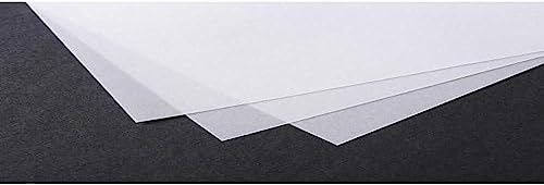 Clairefontaine - Ref 975116C - spårningspapper (50 ark) - A3-storlek, 140 g, hög transparens, slät yta, syrafri, utskrivbar - lämplig för bläck, markör och penna