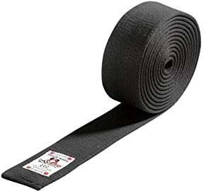 DanRho Taekwondo Judo Karate Gürtel Budogürtel schwarzer Gürtel schwarz 4 cm 5 cm einfarbig