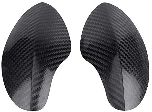 KIMISS 1 paio di protezioni antigraffio in fibra di carbonio per motocicli, protezione in plastica per copertura XMAX 300, accessorio Direct Fit