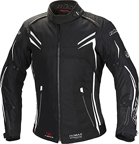 Büse Mugello Damen Motorrad Textiljacke, schwarz, 42