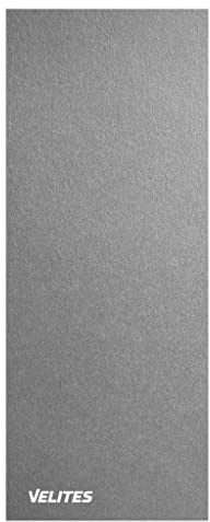Velites Tapis de Saut Antidérapant, Entraînement CrossFit Qualité, Gris | Tapis de saut antidérapant Velites, couleur grise, conçu pour les séances de CrossFit et de corde à sauter.