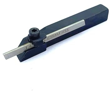 Mini Cut Off Parting Tool Holder for Unimat, Seig, Emco, Proxxon's, Grizzly Small Lathes (Shank 10 x 10 mm)