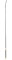 Whip & Go Cravache de dressage Gris/or rose 100 cm