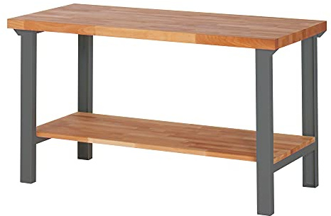STIER Werktisch Premium mit Ablageboden BxTxH 1500x700x840 mm