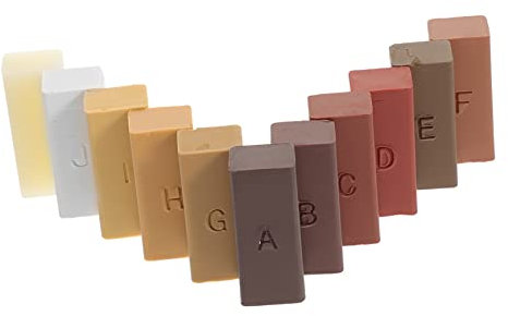 SEWOART 1 Set Bodenreparatur Wachs Harz Kit Plank Bodenbelag Laminat Bodenbelag Laminat Bodenfüller Schnelltrocknend Hartwachsfüller Laminatboden Reparaturset Hartholzboden Kratzer Reparaturpolitur