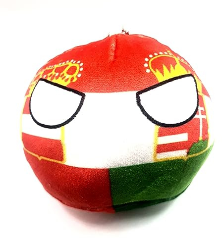 10cm Countryballs Country Ball Cute Austria Hungary Austro Hungary European History Flag Cuddly Meme Ball Toy Gift