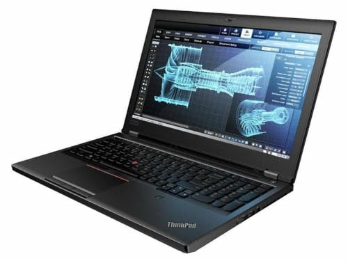 Lenovo ThinkPad P52, Intel i7 6 x 2.6 GHz, 32 GB di memoria, SSD da 1000 GB, display da 15,6 pollici, Full HD 1920 x 1080, IPS, 4 GB NVIDIA, Cam, Windows 11 Pro, workstation (ricondizionata)