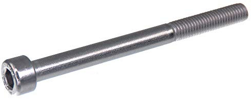 SECCARO Vite cilindrica M10 x 100 mm, in acciaio inox V2A VA A2, DIN 912/ISO 4762, filettatura parziale, 20 pezzi