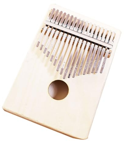 ifundom Selbstgemacht Graffiti Daumenklavier 17 Töne Handbemaltes Kalimba Selbstgemacht Material Für Kinder Tragbares Musikinstrument Zum Malen Und Kreativgestalten