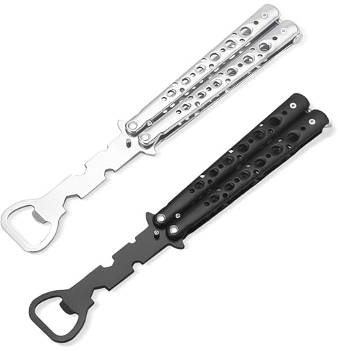 Butterfly Flaschenöffner, Flaschenöffner Personalisiert, 2 Stück Bottle Opener für Home Pub Outdoor Männer