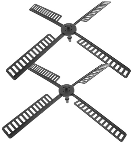 Solar Windmill Lighthouse Accessories - 2Pcs Durable Plastic Garden Windmill Spinners for Outdoor Decoration Waterproof Resin with Rotating Dutch