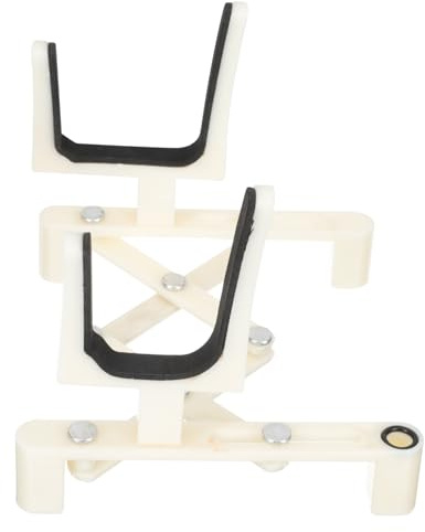 HONITANO Soporte para Violín Portátil Resistente y Soporte de Suelo para Violín Blanco Accesorio Práctico para Músicos y Aulas