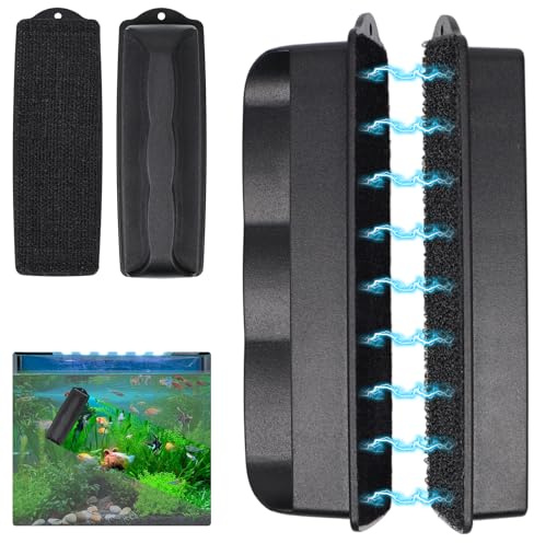 Magnete per la pulizia dei dischi, per acquario, per la pulizia del vetro con uno spessore ≤6 mm