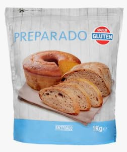Preparato per Pasticceria e Panificazione Senza Glutine, 1 kg. Pack de 3