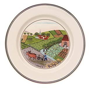 Villeroy & Boch – Design Naif Assiette à Pain Multicolore, Garanti Lave-Vaisselle, Compatible Micro-Ondes, Vaisselle, Ceramiqe, Porcelaine Haut De Gamme